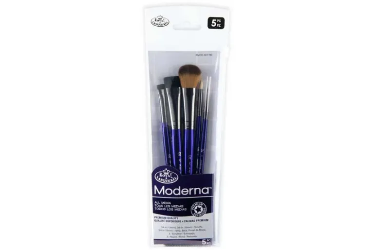 Moderna 77 Art Brushes – 5pc Stroke Variety Set