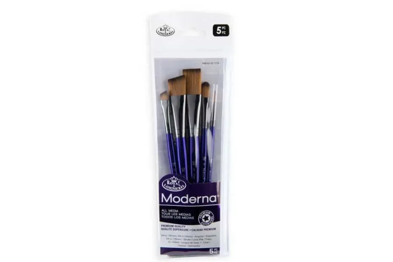 Moderna 77 Art Brushes – 5pc Stroke Variety Set