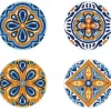 Modern Florals Coasters Diamond Painting Kit 4pc