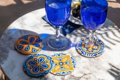Modern Florals Coasters Diamond Painting Kit 4pc