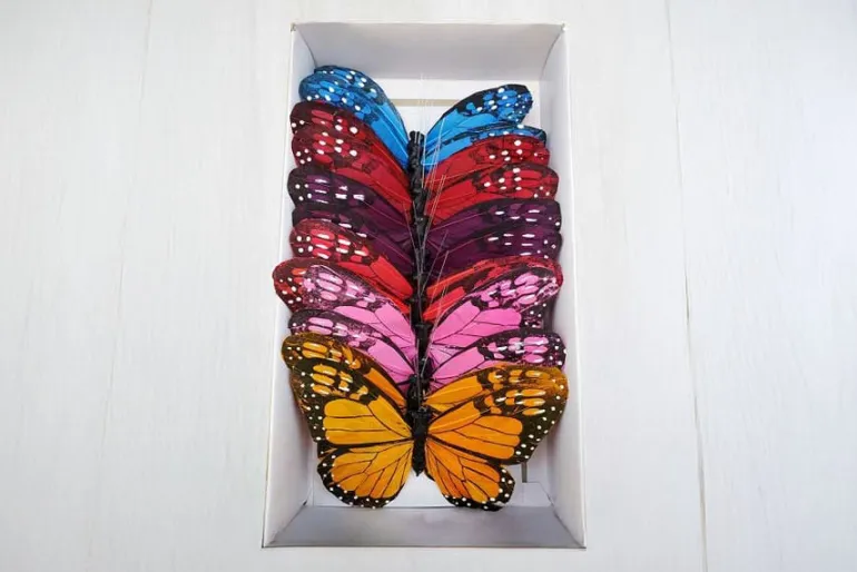 7″ Monarch Butterfly (12 Count)