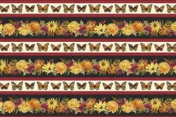Monarch Meadows Monarch Butterflies on Black