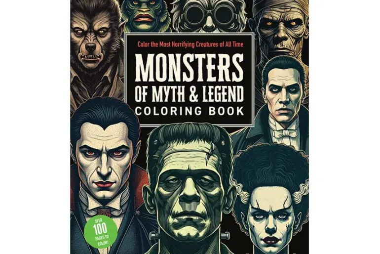 Monster of Myth & Legend Coloring Book