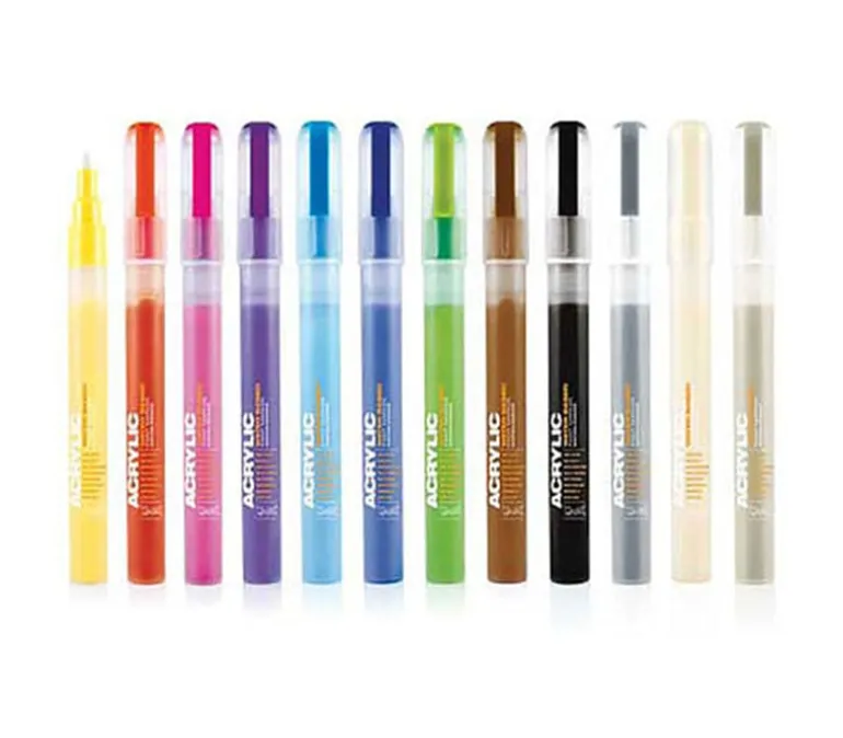 Montana Acrylic Markers – .7mm Extra Fine (view colors)