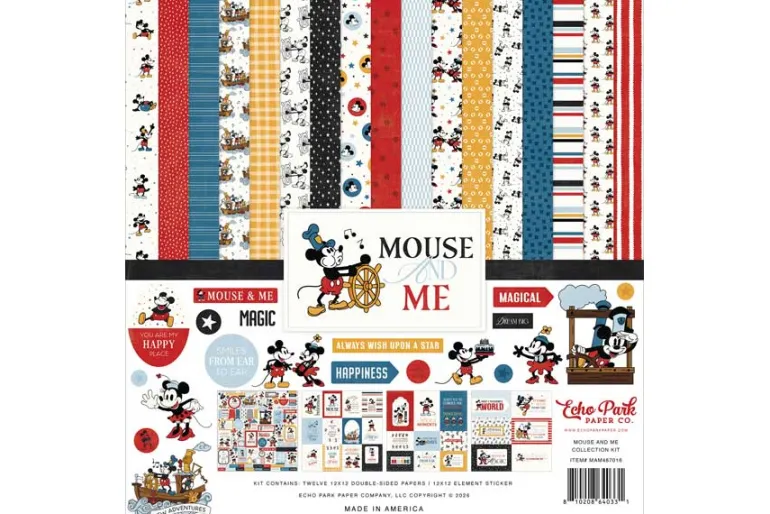 Mouse And Me 6×6 Paper Pad