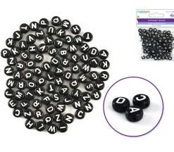 Multicraft Alpha Beads – 8mm Cube – Multi