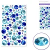 MultiCraft Balloon Blast Gem Stickers – Ocean Blue