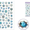 MultiCraft 3D Jewel Adornment Stickers – Turquoise