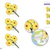 MultiCraft Floral Embellish – 3D Handmade Paper Flower – Sunflower