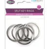 Multicraft Split Key Ring – 1.5-inch – 5 Piece