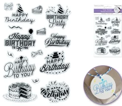 MultiCraft Stamp Set – Birthday