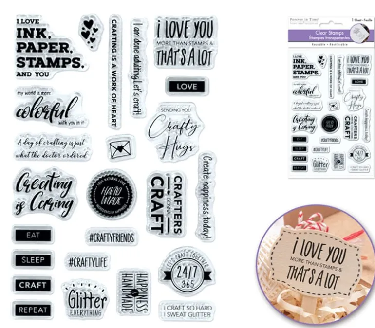 MultiCraft Stamp Set – Creating is Caring