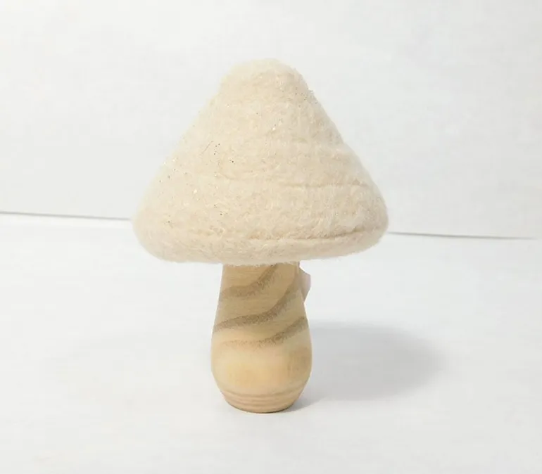 Mushroom Decor – Light Brown
