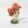 Mushroom with Backpack Decoration
