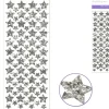 MutliCraft Star Stickers – Silver