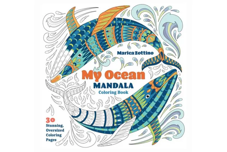 My Ocean Mandala Coloring Book