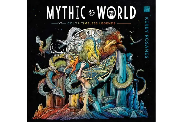 Mythic World Coloring Book