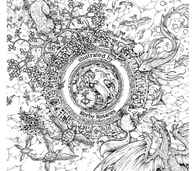 Mythomorphia An Extreme Coloring and Search Challenge Coloring Book