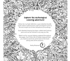 Mythomorphia  An Extreme Coloring and Search Challenge Coloring Book