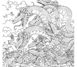 Mythomorphia An Extreme Coloring and Search Challenge Coloring Book