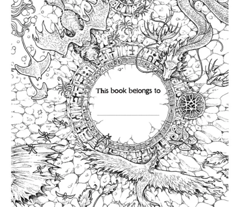 Mythomorphia An Extreme Coloring and Search Challenge Coloring Book