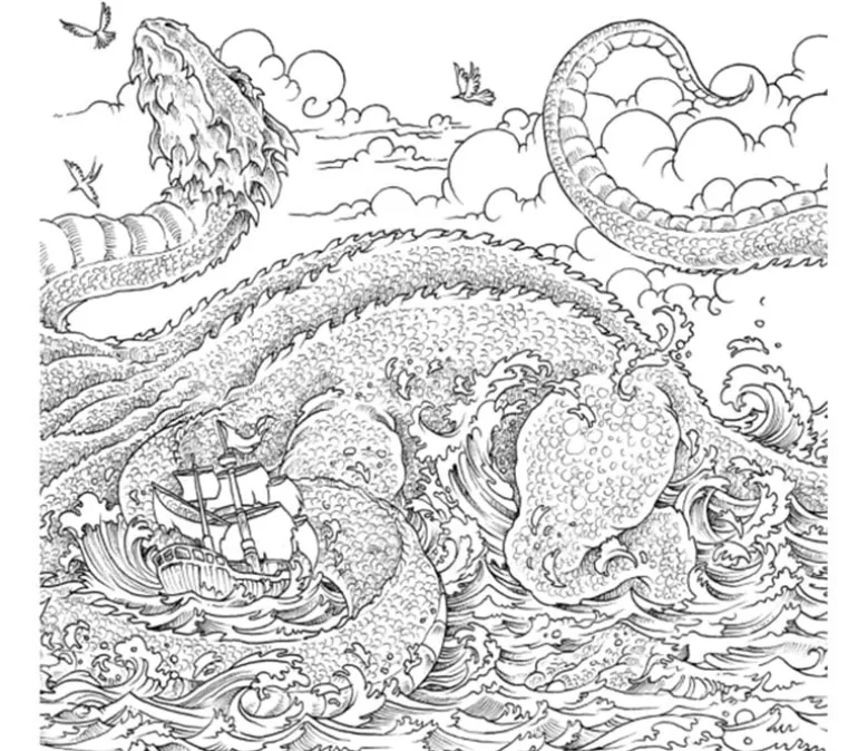 Mythomorphia An Extreme Coloring and Search Challenge Coloring Book