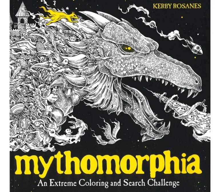 Mythomorphia An Extreme Coloring and Search Challenge Coloring Book
