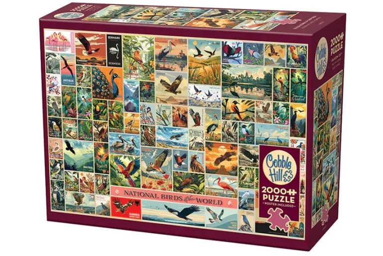 National Birds of the World – 2000 Piece Puzzle