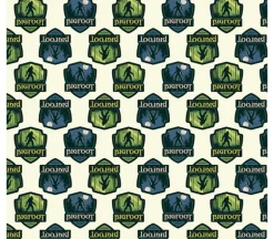 National Parks Legends Bigfoot Shield on Cream
