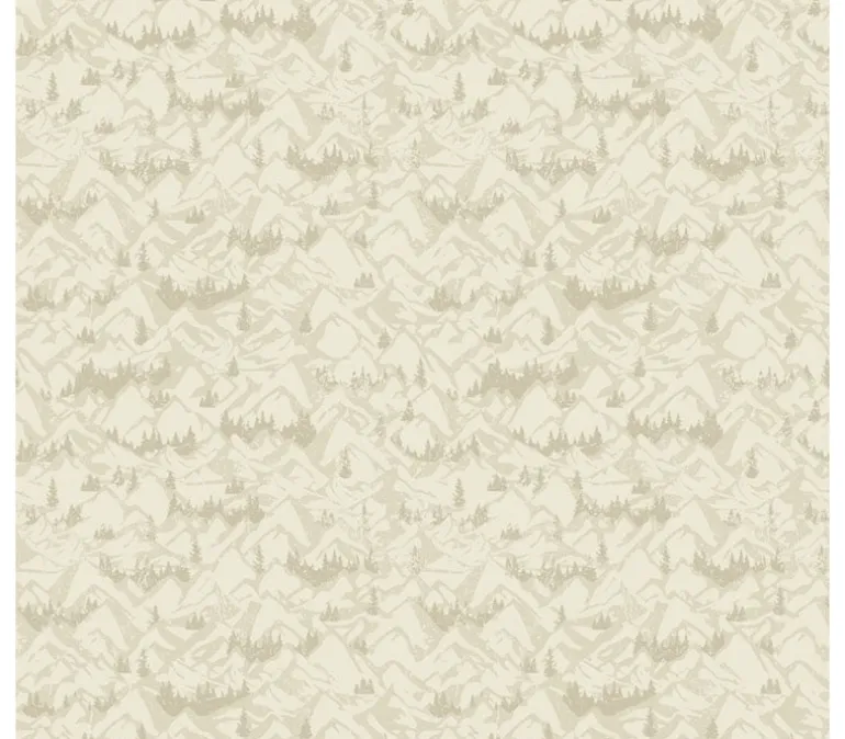 National Parks Legends Mountains in Tonal Cream