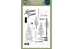 National Parks No. 2: Park Badge Stamp Set