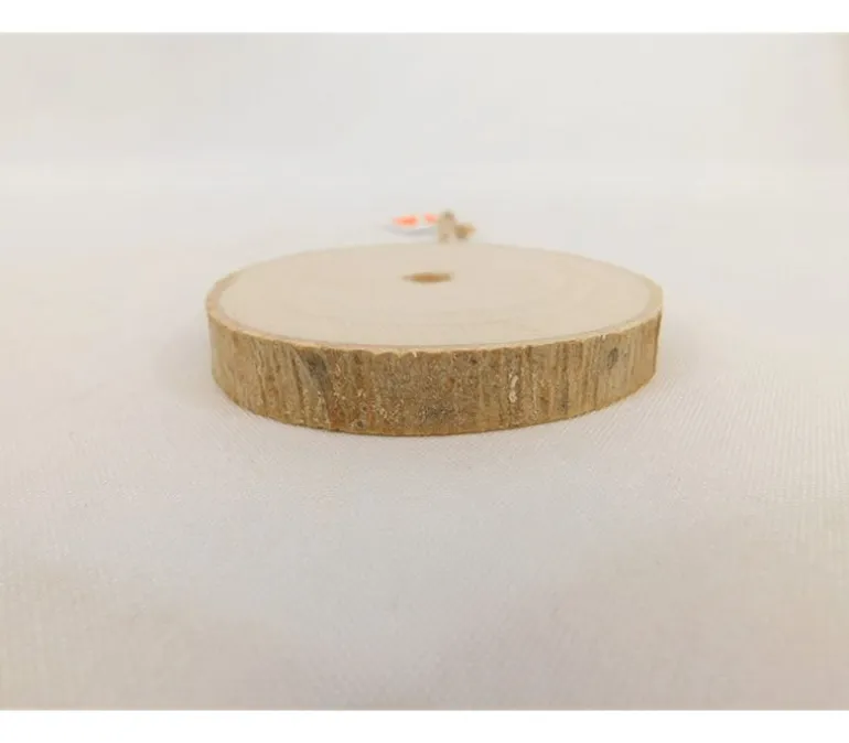 Natural Wood Slice Disc – Oval for Crafts & Décor