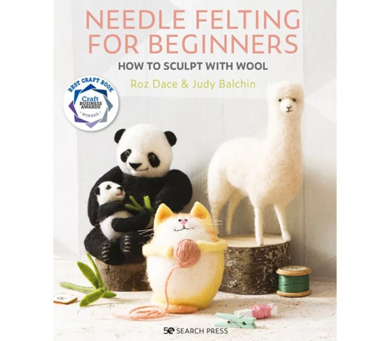 Needle Felting for Beginners Book – How to Sculpt with Wool