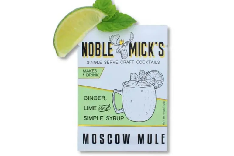Noble Micks Single Serve Craft Cocktails Mix – Spicy Jalapeno Margarita