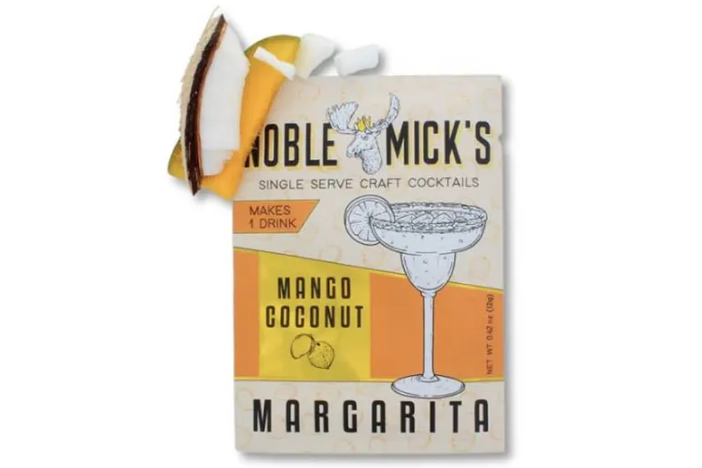 Noble Micks Single Serve Craft Cocktails Mix – Spicy Jalapeno Margarita