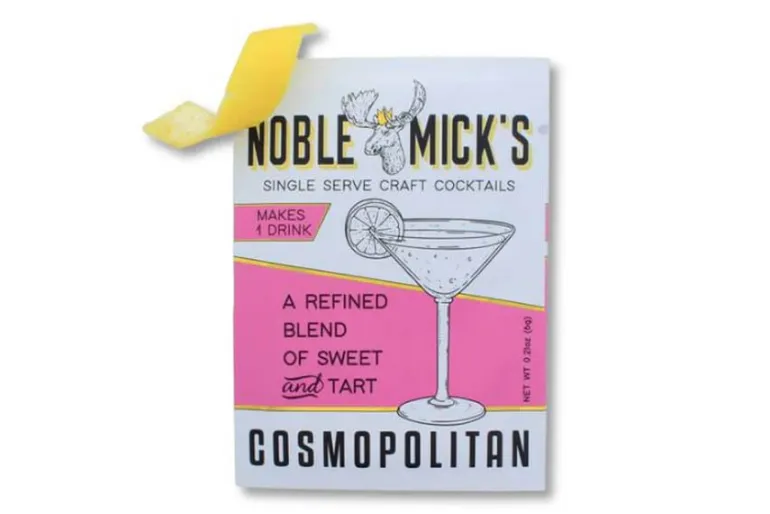 Noble Micks Single Serve Craft Cocktails Mix – Spicy Jalapeno Margarita