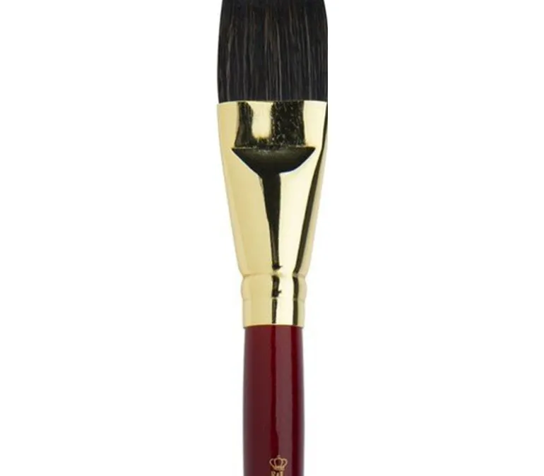 Nocturna Pro Natural Squirrel and Synthetic Brush – Square Wash 3/4-inch