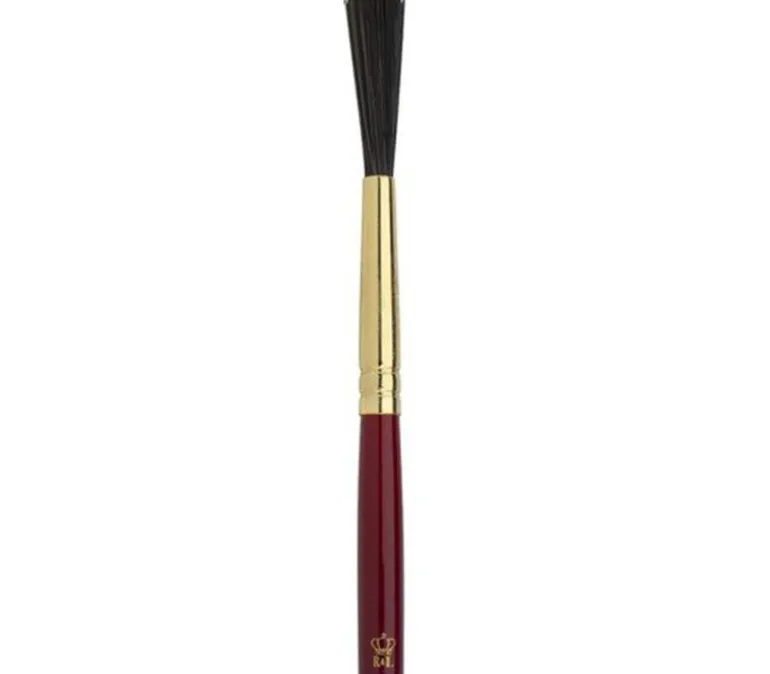 Nocturna Pro Natural Squirrel and Synthetic Brush – Lettering Brush 6