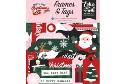 North Pole Christmas Enamel Dots