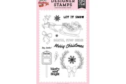 North Pole Christmas Enamel Dots