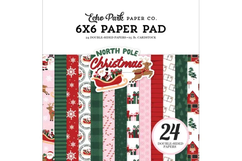 North Pole Christmas Enamel Dots