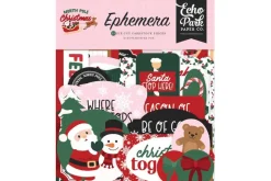 North Pole Christmas 4×4 Journaling Cards 12×12 Patterned Paper