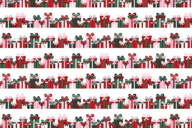 North Pole Christmas 6×4 Journaling Cards 12×12 Patterned Paper