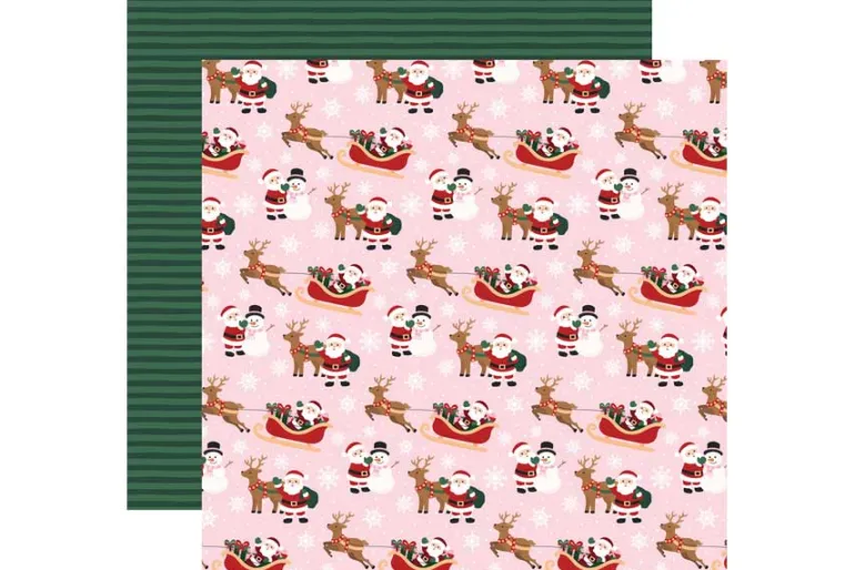 North Pole Christmas Merry Santa Claus Washi Tape