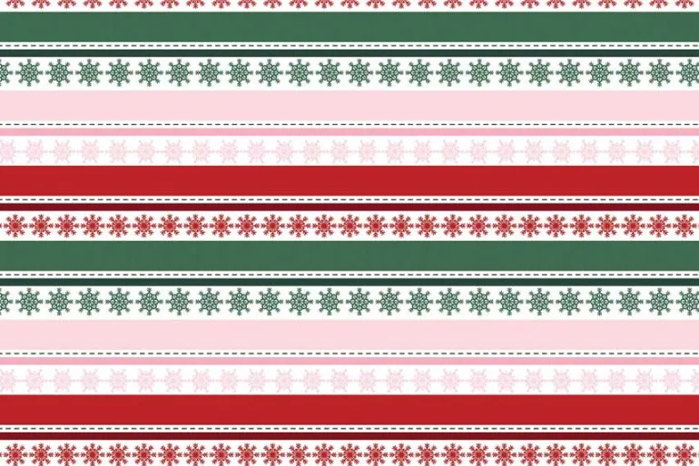 North Pole Christmas Merry Santa Claus Washi Tape