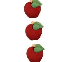 Novelty Buttons Apples #FA124