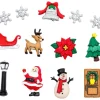 Novelty Buttons Christmas Village #4835