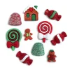 Novelty Buttons Gingerbread Cottage #4820