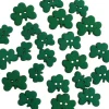 Novelty Buttons Luck of the Irish Shamrocks #4455