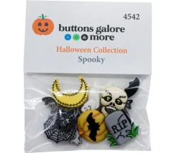Novelty Buttons Spooky #4542